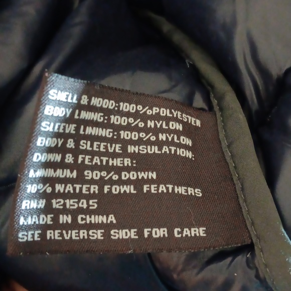 Michael Kors Men Light Weight Puffer Hooded Jacket Gray Sz Large - Picture 6 of 9